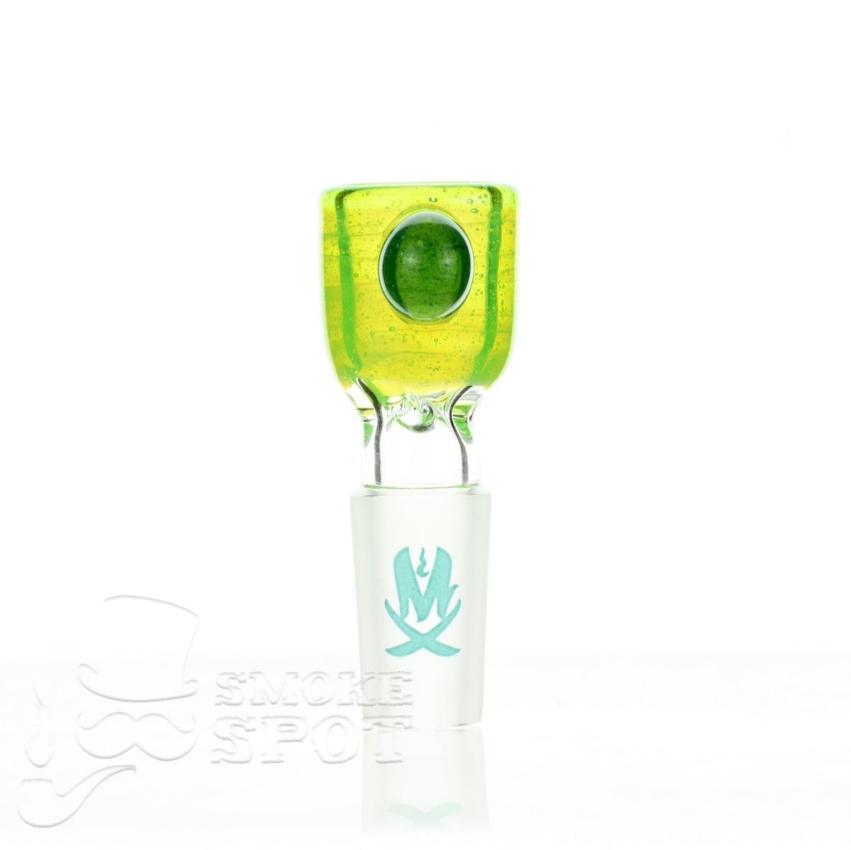 Mathematix tea cup colored handle 14 mm 104 - Smoke Spot Smoke Shop