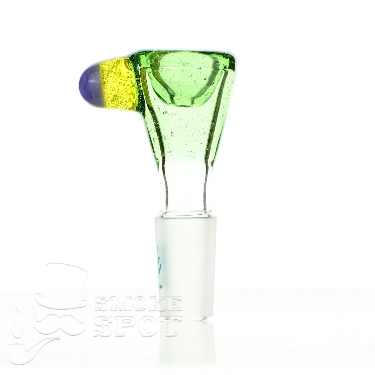 Mathematix thick funnel colored handle 102 - Smoke Spot Smoke Shop