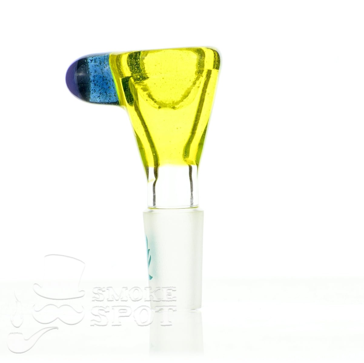 Mathematix thick funnel colored handle 103 - Smoke Spot Smoke Shop