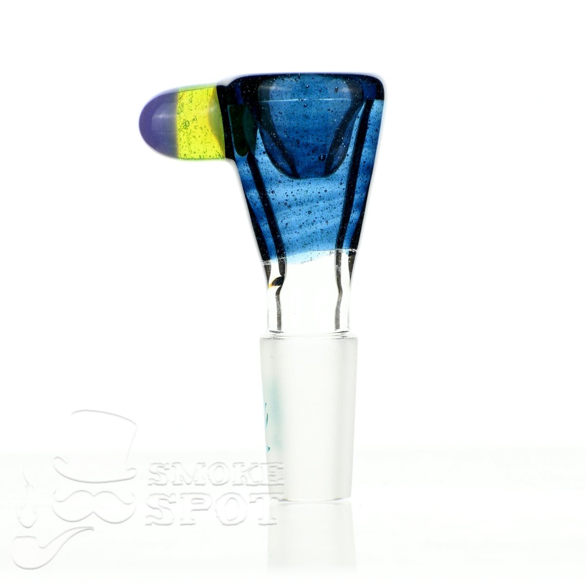Mathematix thick funnel colored handle 104 - Smoke Spot Smoke Shop