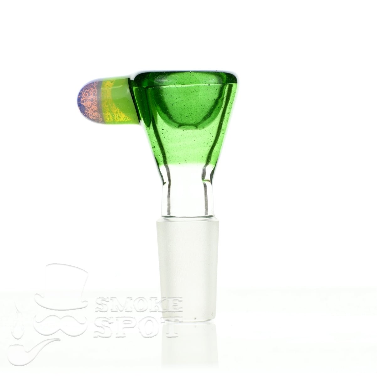 Mathematix thick funnel colored handle 105 - Smoke Spot Smoke Shop