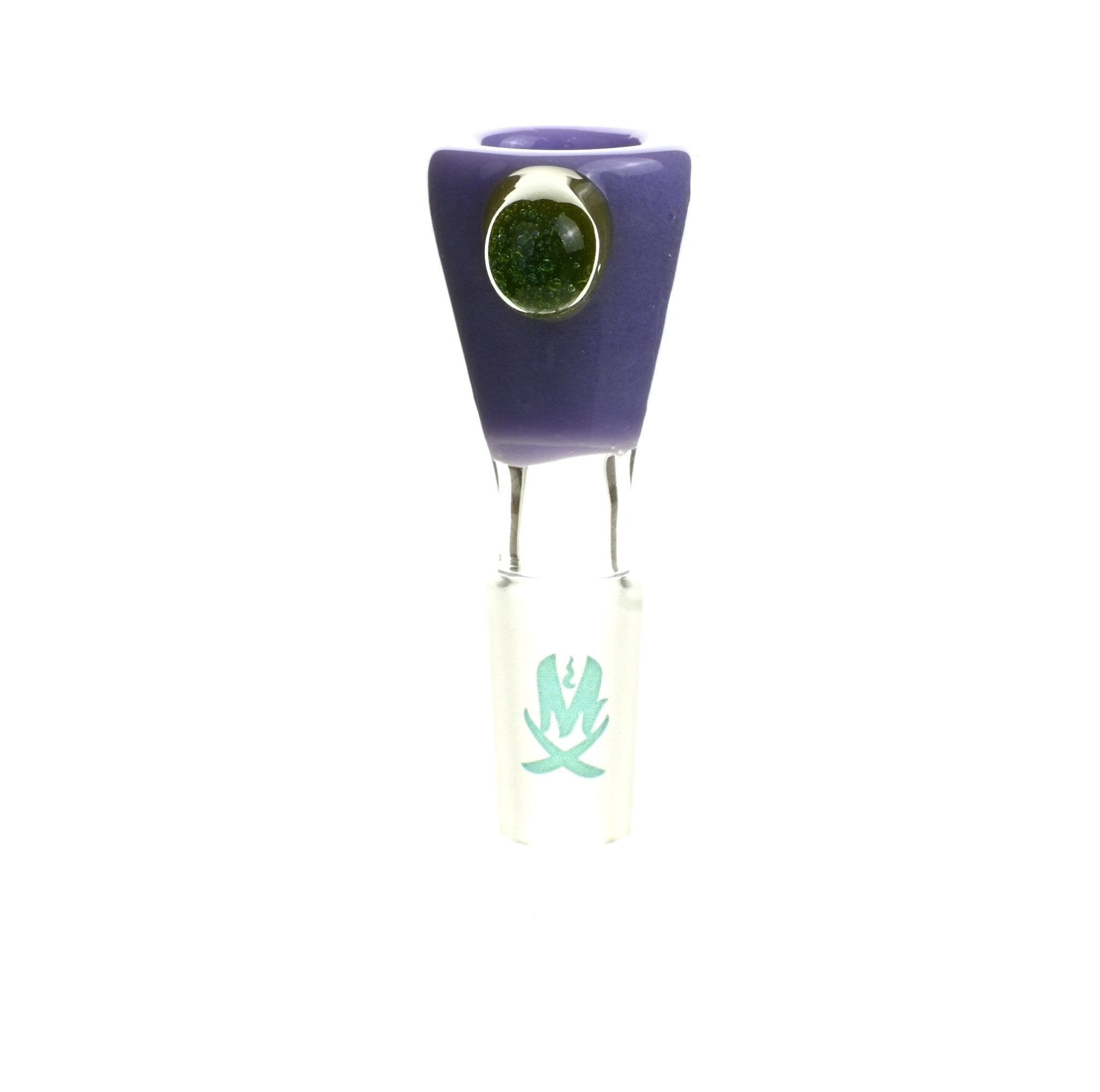 Mathematix thick funnel colored handle 107 - Smoke Spot Smoke Shop