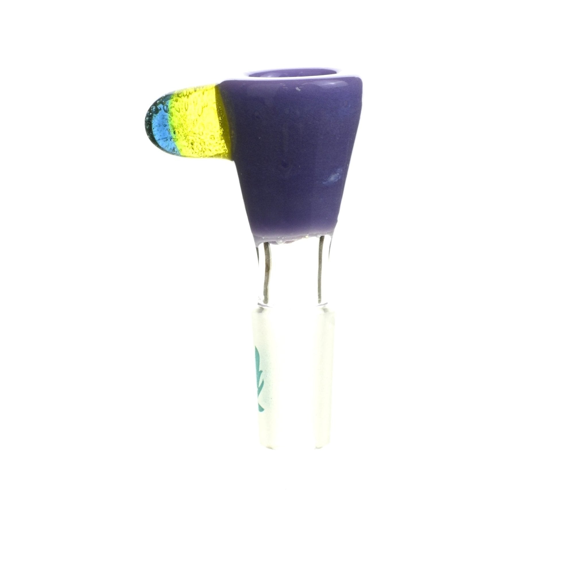 Mathematix thick funnel colored handle 107 - Smoke Spot Smoke Shop