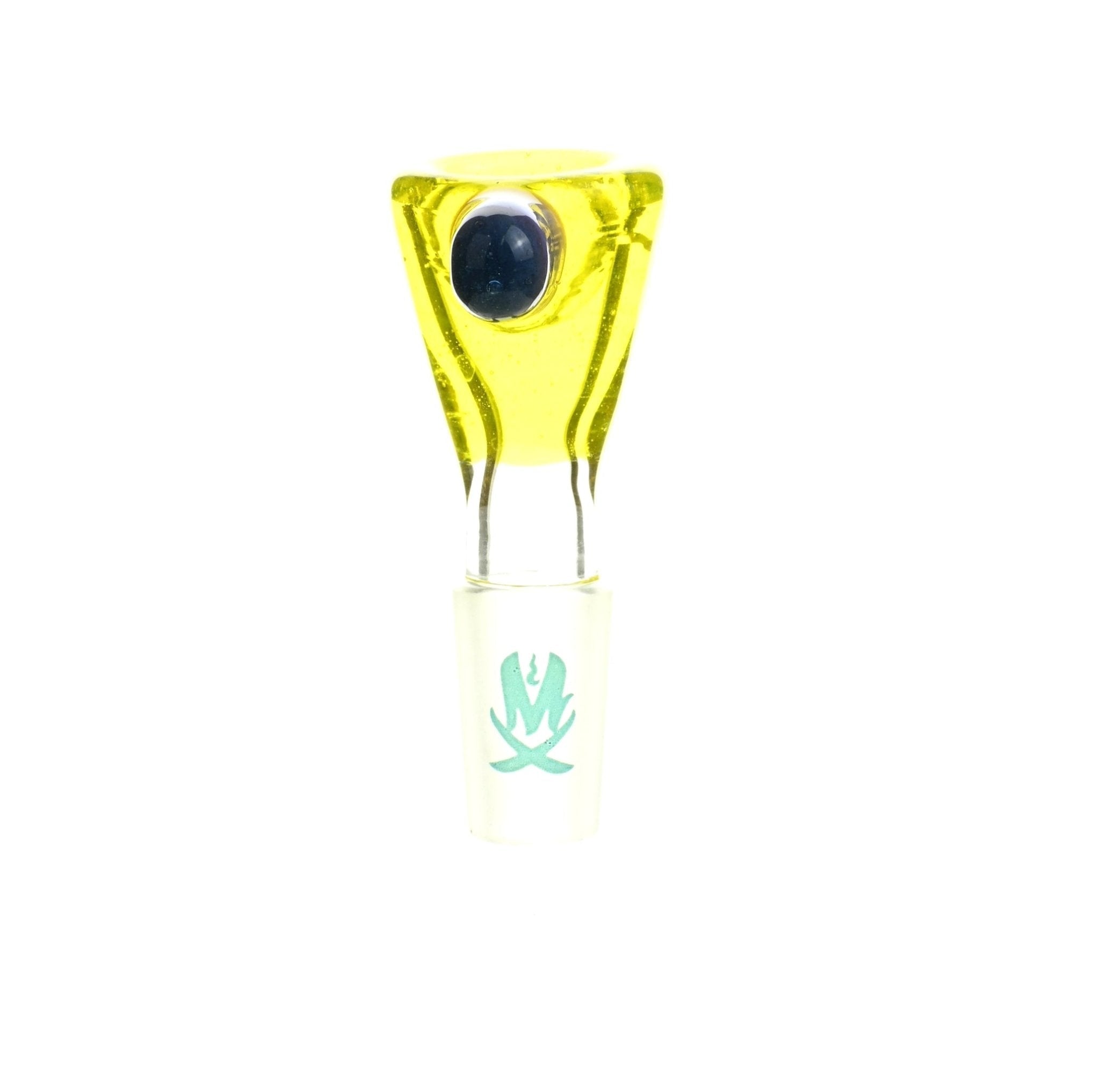 Mathematix thick funnel colored handle 108 - Smoke Spot Smoke Shop