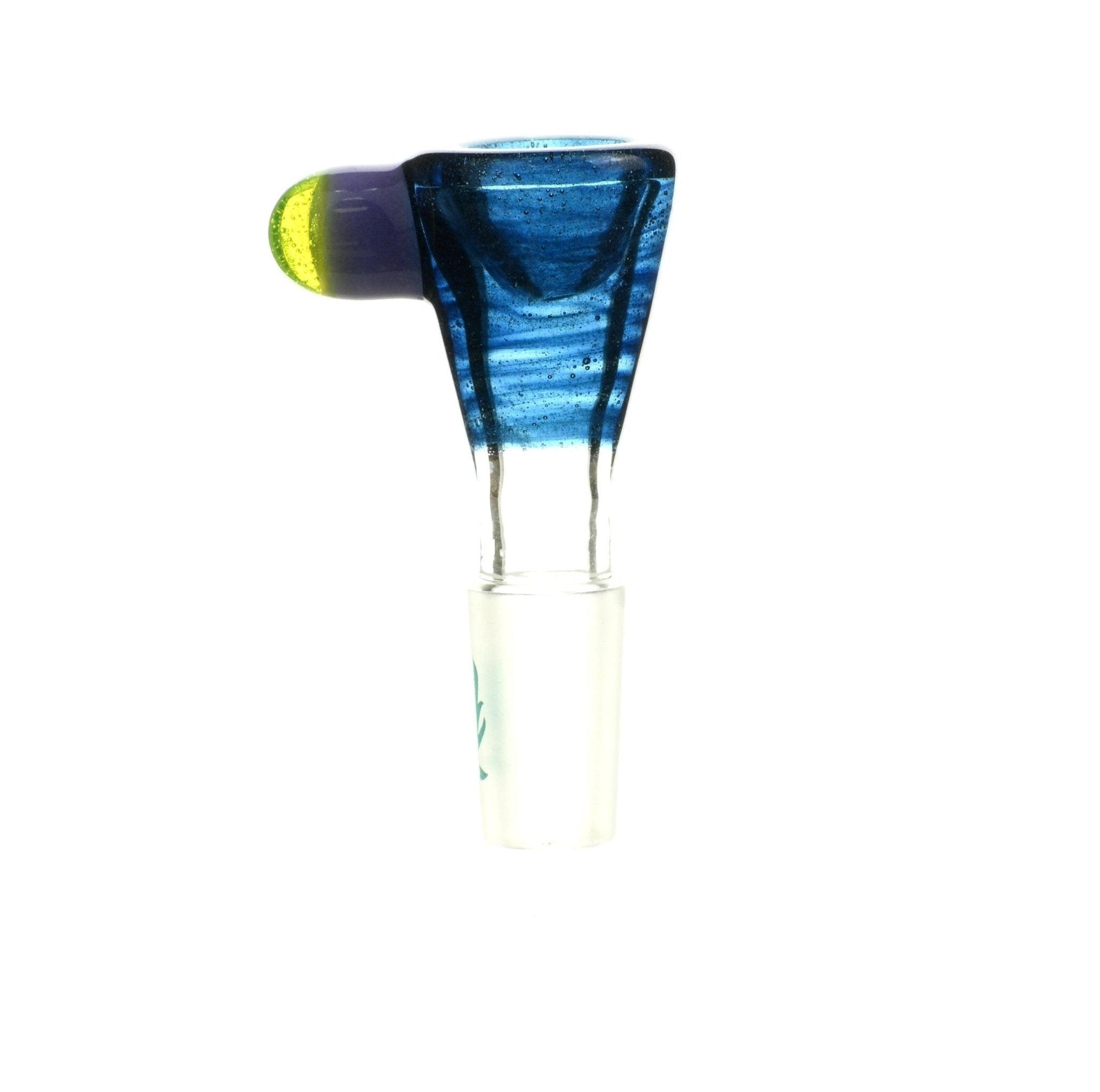 Mathematix thick funnel colored handle 109 - Smoke Spot Smoke Shop