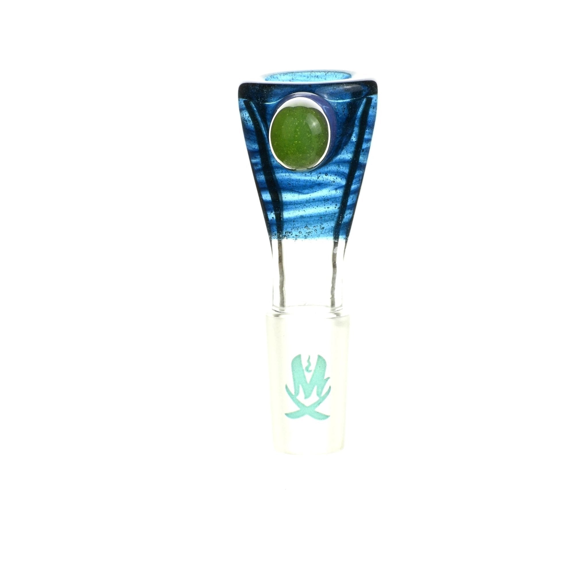 Mathematix thick funnel colored handle 109 - Smoke Spot Smoke Shop