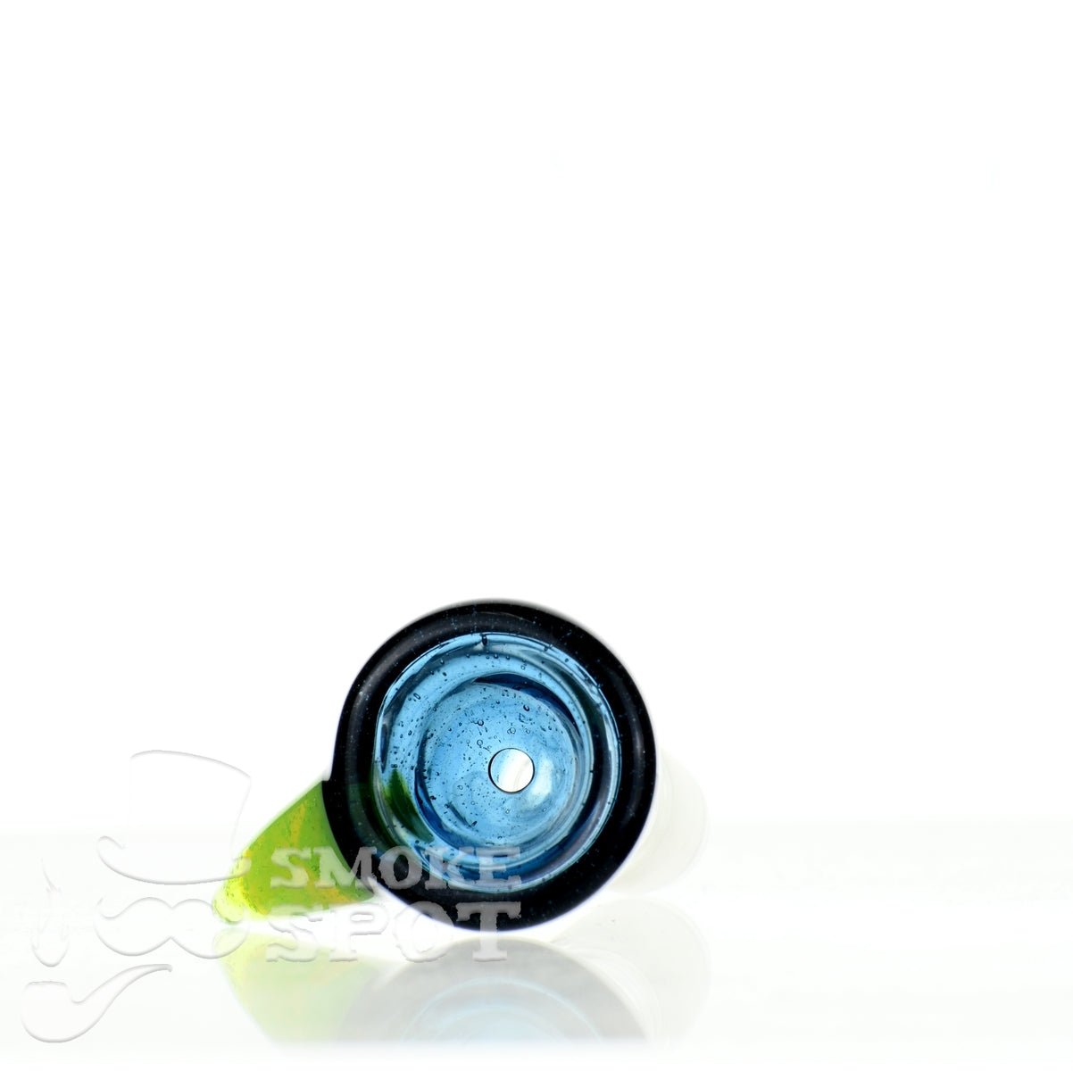 Close-up of Mathematix Thick Funnel with Hook 14 mm Bowl - Quality Glassware