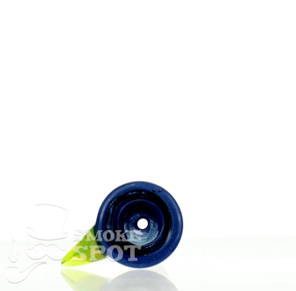 Close-up of Mathematix tri color funnel 14 mm bowl 104 vibrant tri-color design