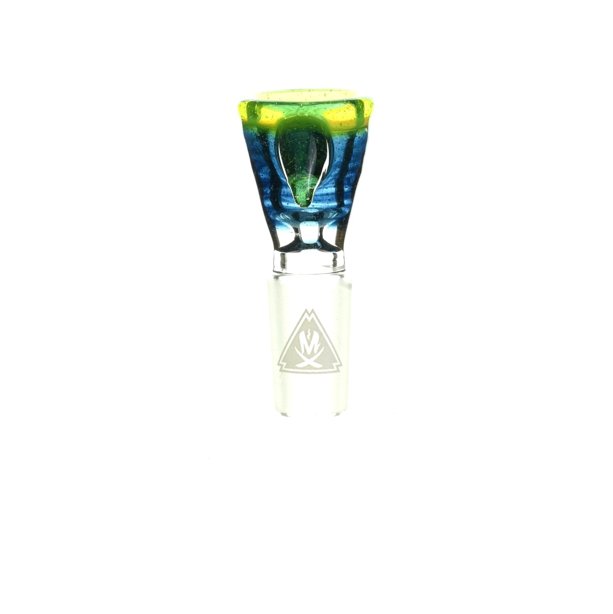 Mathematix tri color funnel 14 mm bowl 114 - Smoke Spot Smoke Shop