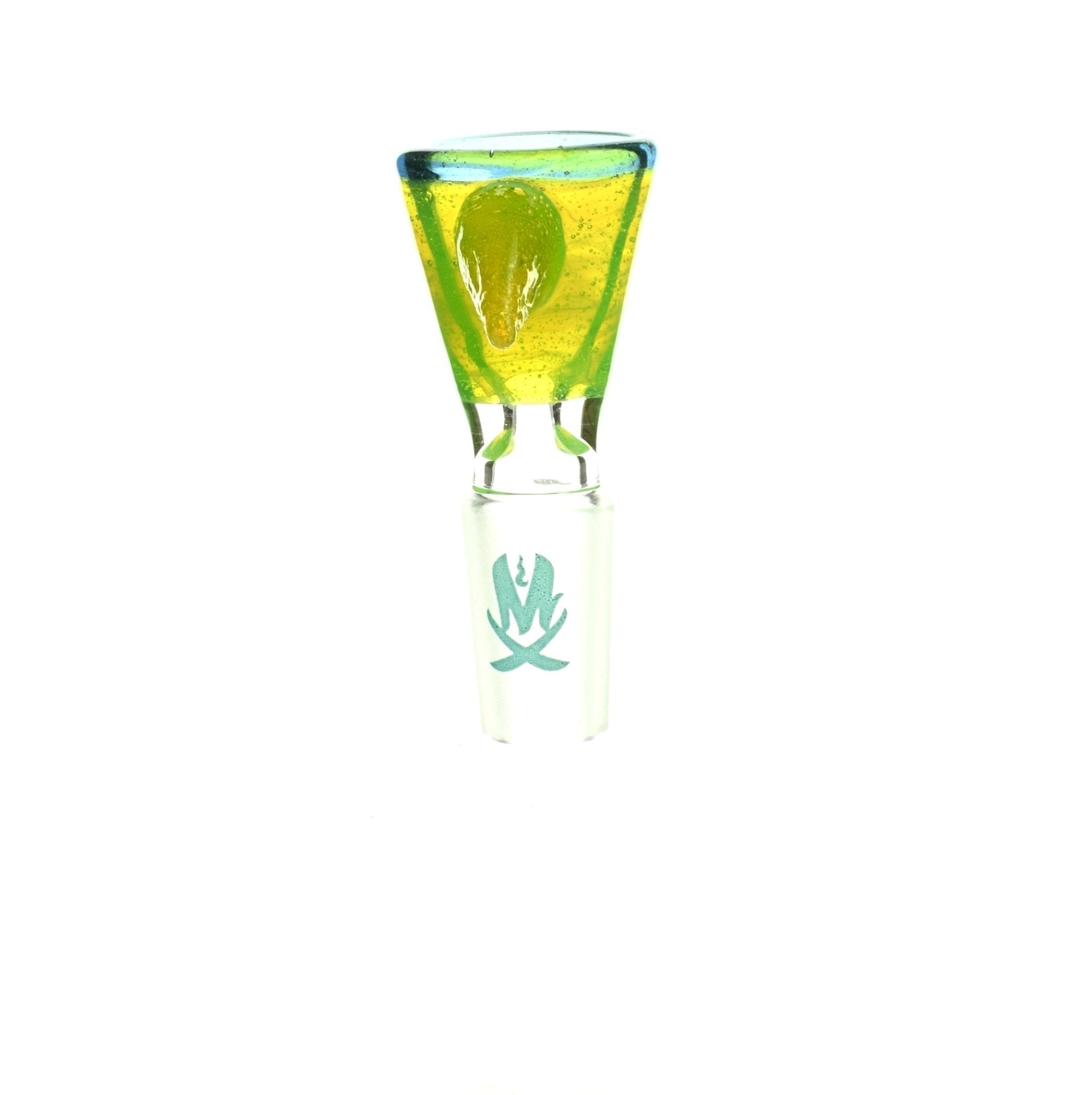 Mathematix tri color funnel 14 mm bowl 115 - Smoke Spot Smoke Shop