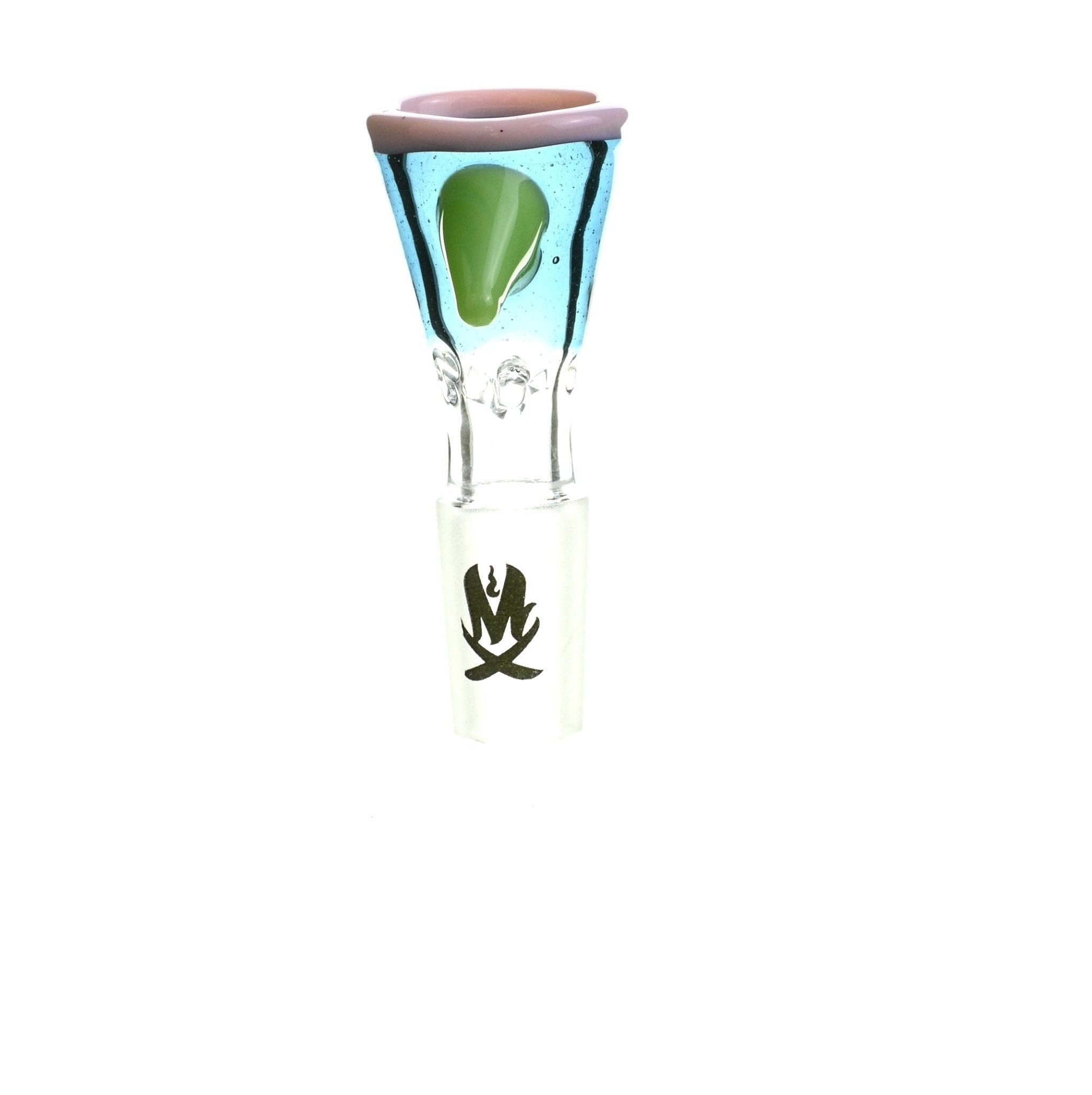 Mathematix tri color funnel ice pinch 14 mm 107 - Smoke Spot Smoke Shop