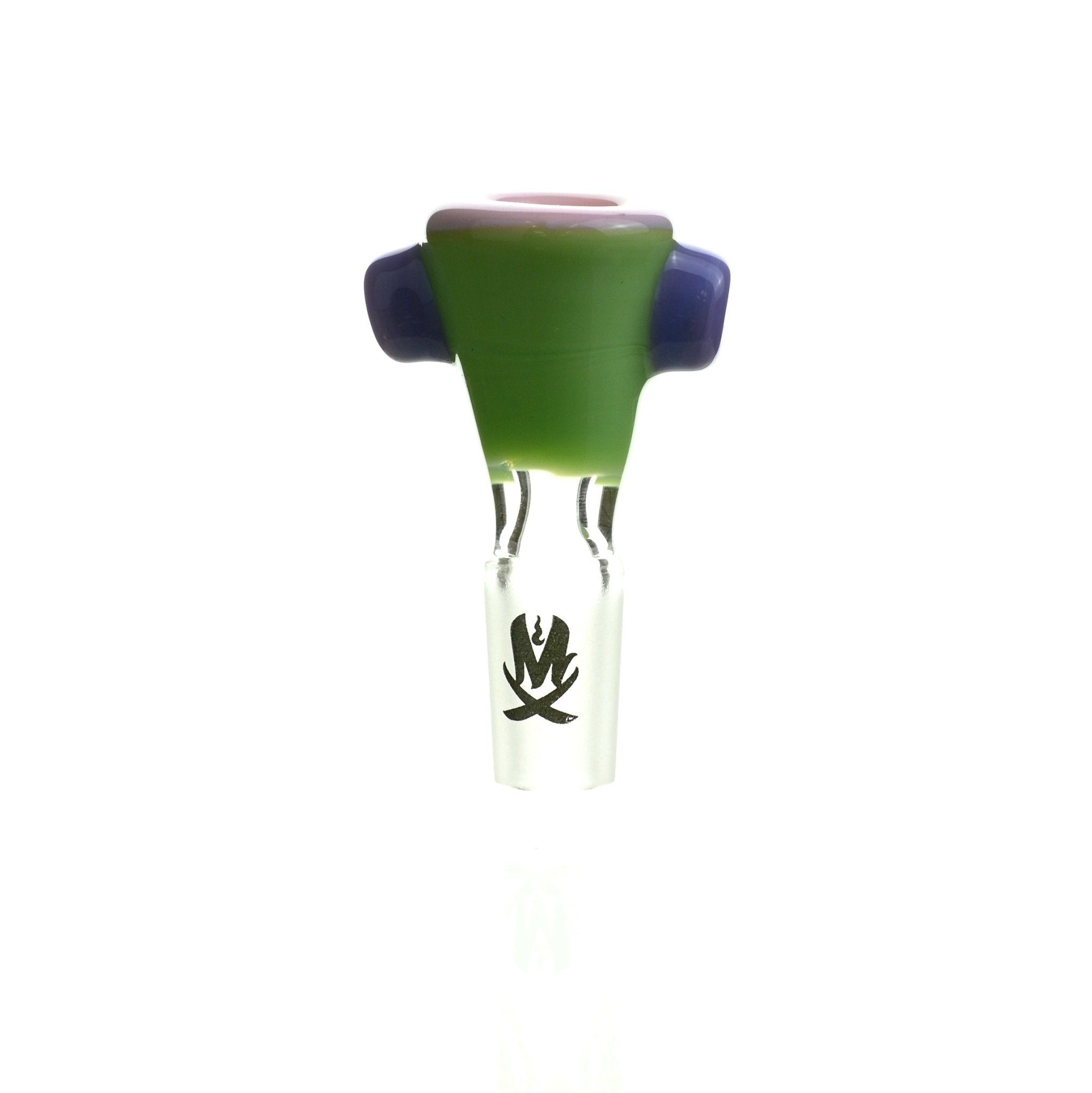 Mathematix tri color thick funnel 12 - Smoke Spot Smoke Shop