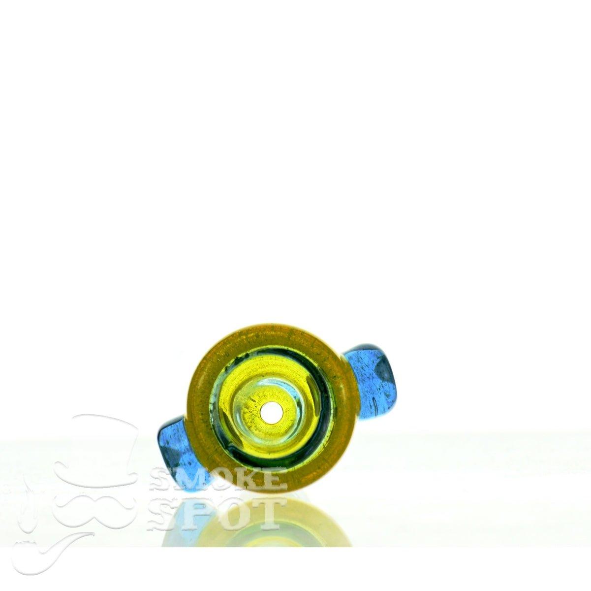 Mathematix tri color thick funnel 14 mm bowl 101 - Smoke Spot Smoke Shop