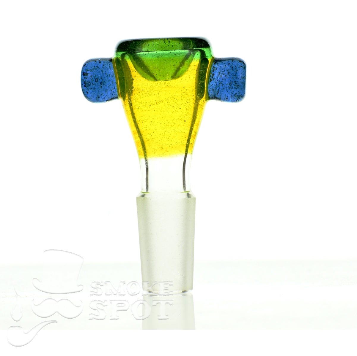 Mathematix tri color thick funnel 14 mm bowl 105 - Smoke Spot Smoke Shop