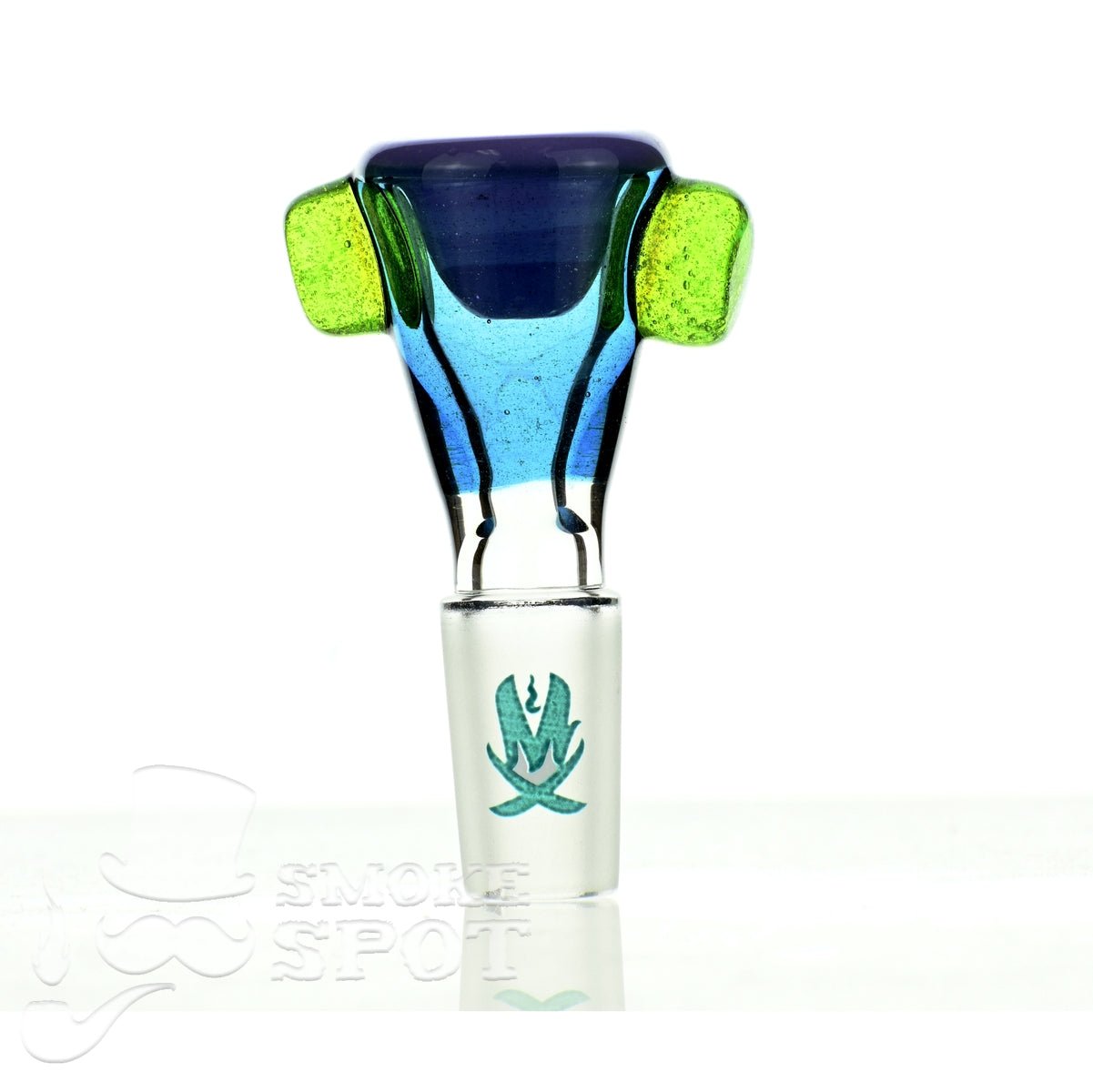 Mathematix tri color thick funnel 14 mm bowl 108 - Smoke Spot Smoke Shop