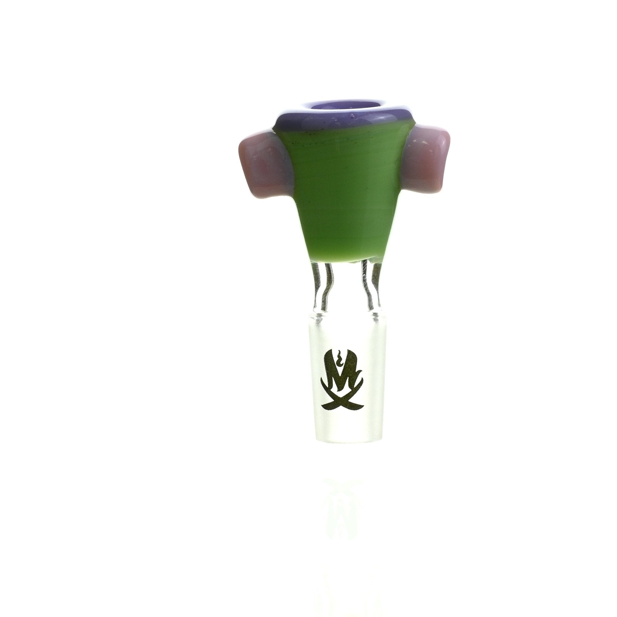 Mathematix tri color thick funnel 16 - Smoke Spot Smoke Shop