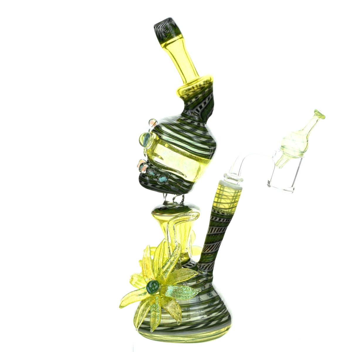 Mathew Ferrill recycler UV 14 mm 90 degree - Smoke Spot Smoke Shop