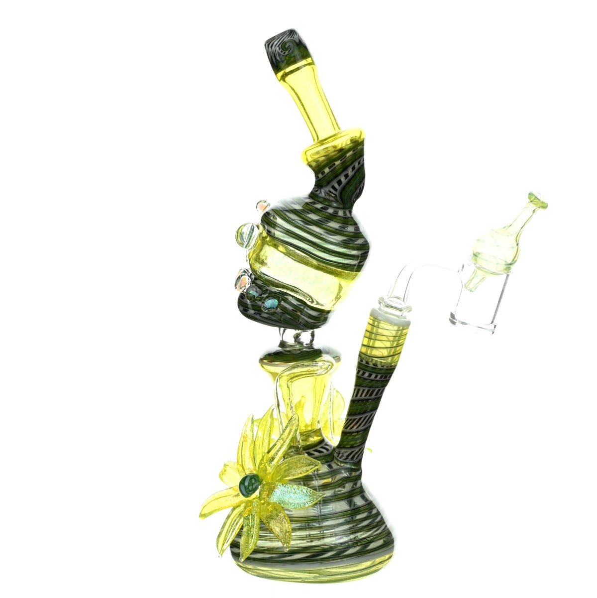 Mathew Ferrill recycler UV 14 mm 90 degree - Smoke Spot Smoke Shop