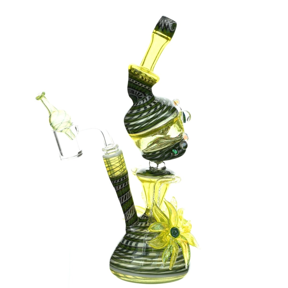 Mathew Ferrill recycler UV 14 mm 90 degree - Smoke Spot Smoke Shop