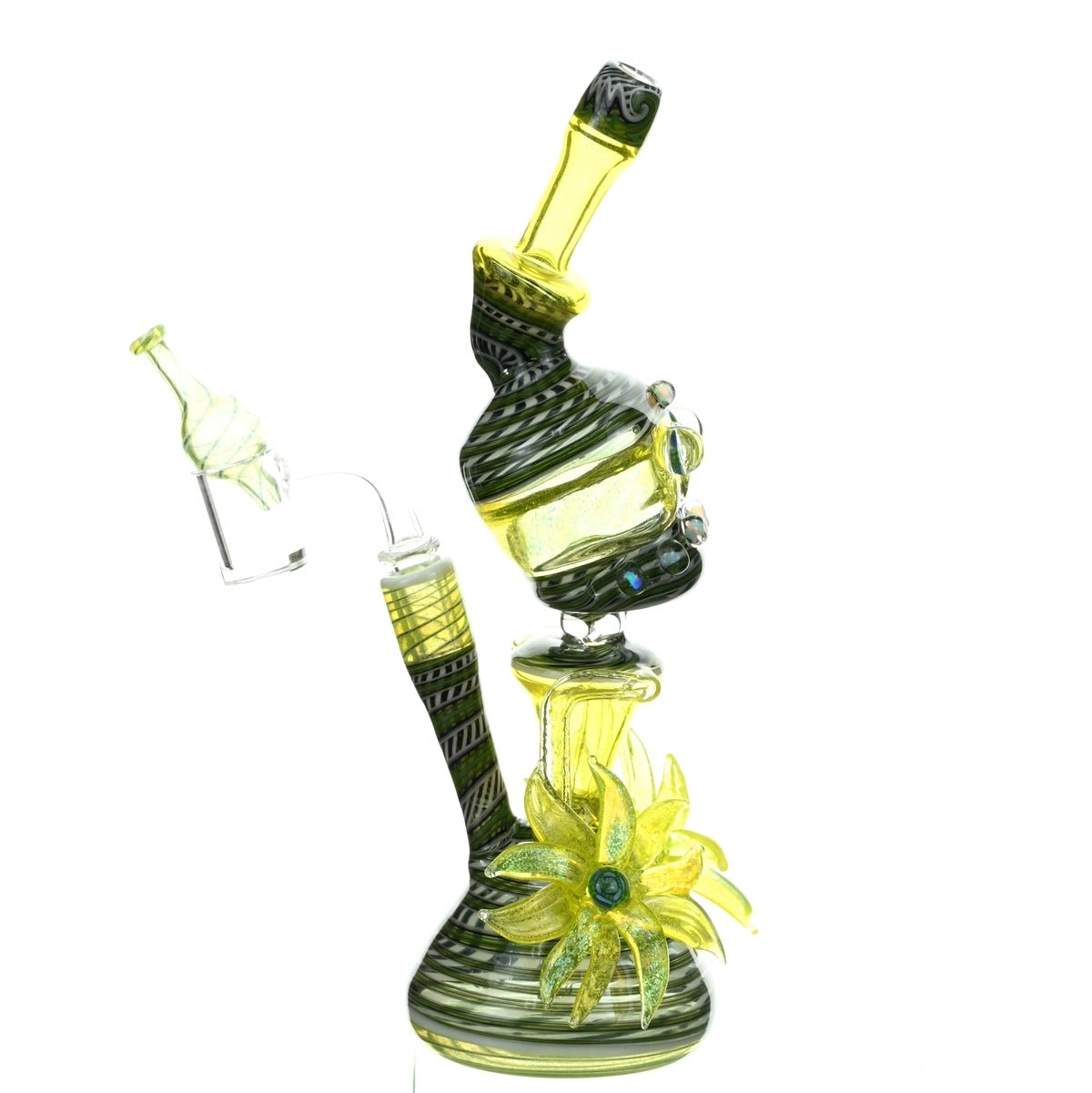 Mathew Ferrill recycler UV 14 mm 90 degree - Smoke Spot Smoke Shop