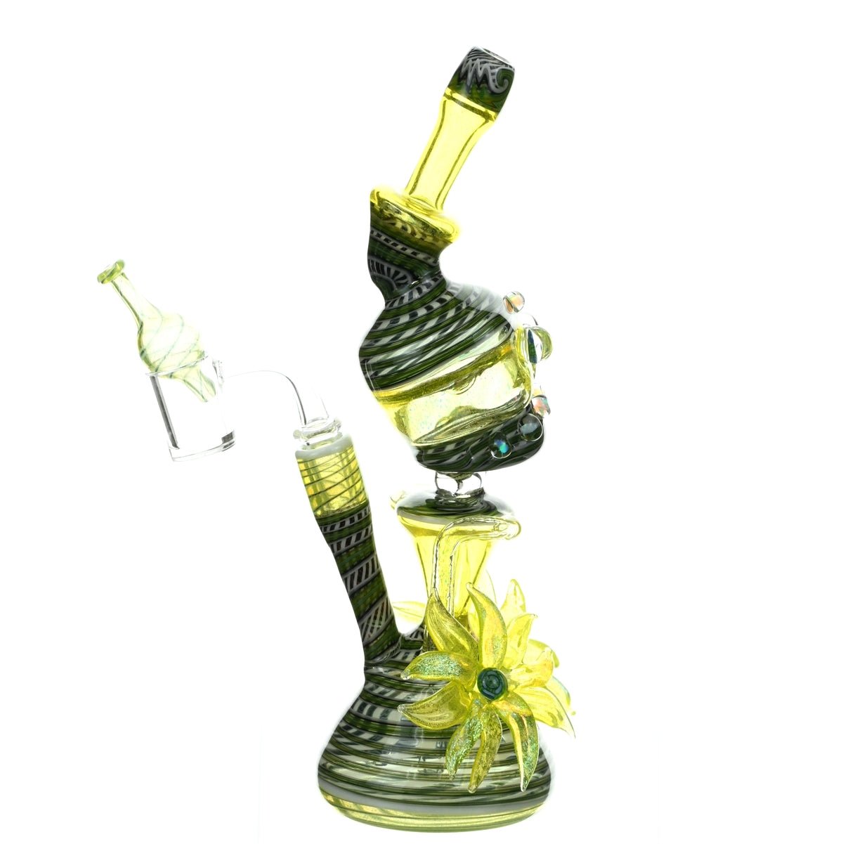 Mathew Ferrill recycler UV 14 mm 90 degree - Smoke Spot Smoke Shop