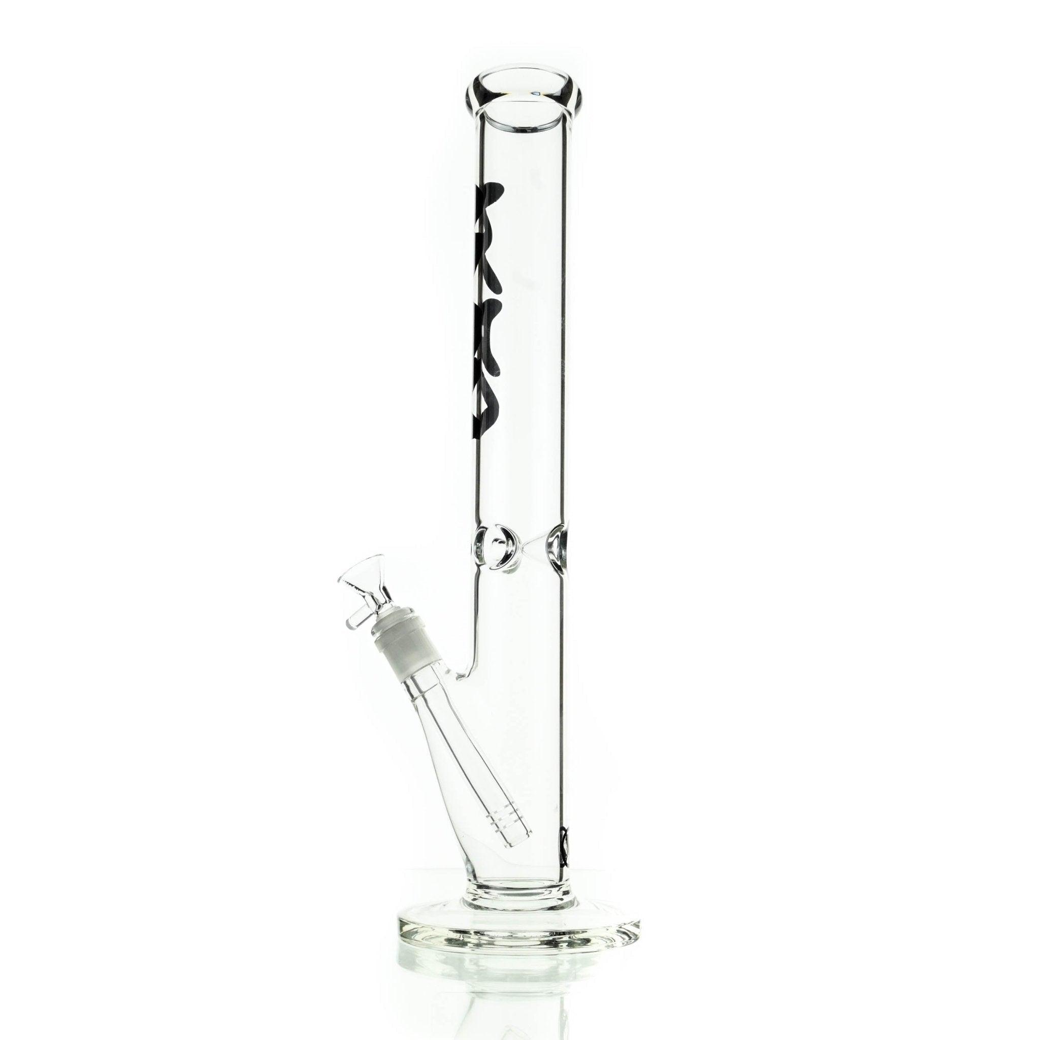 MAV 50x5 Straight tube clear black 18 inch - Smoke Spot Smoke Shop