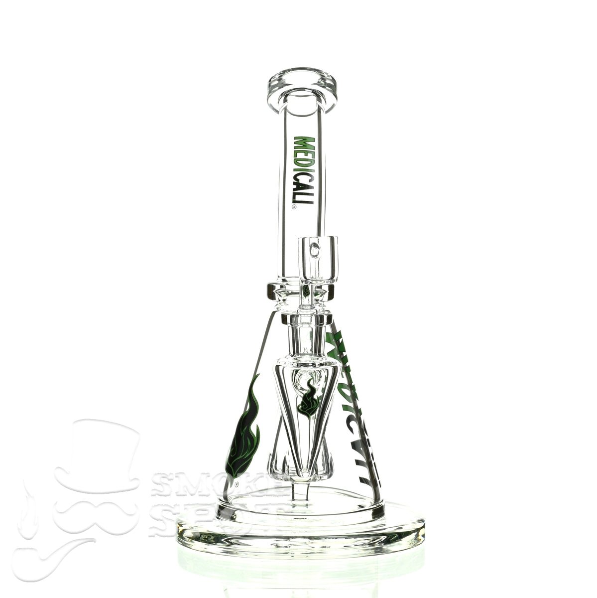 Medicali glass 10 inch dexter beaker rig premium scientific waterpipe