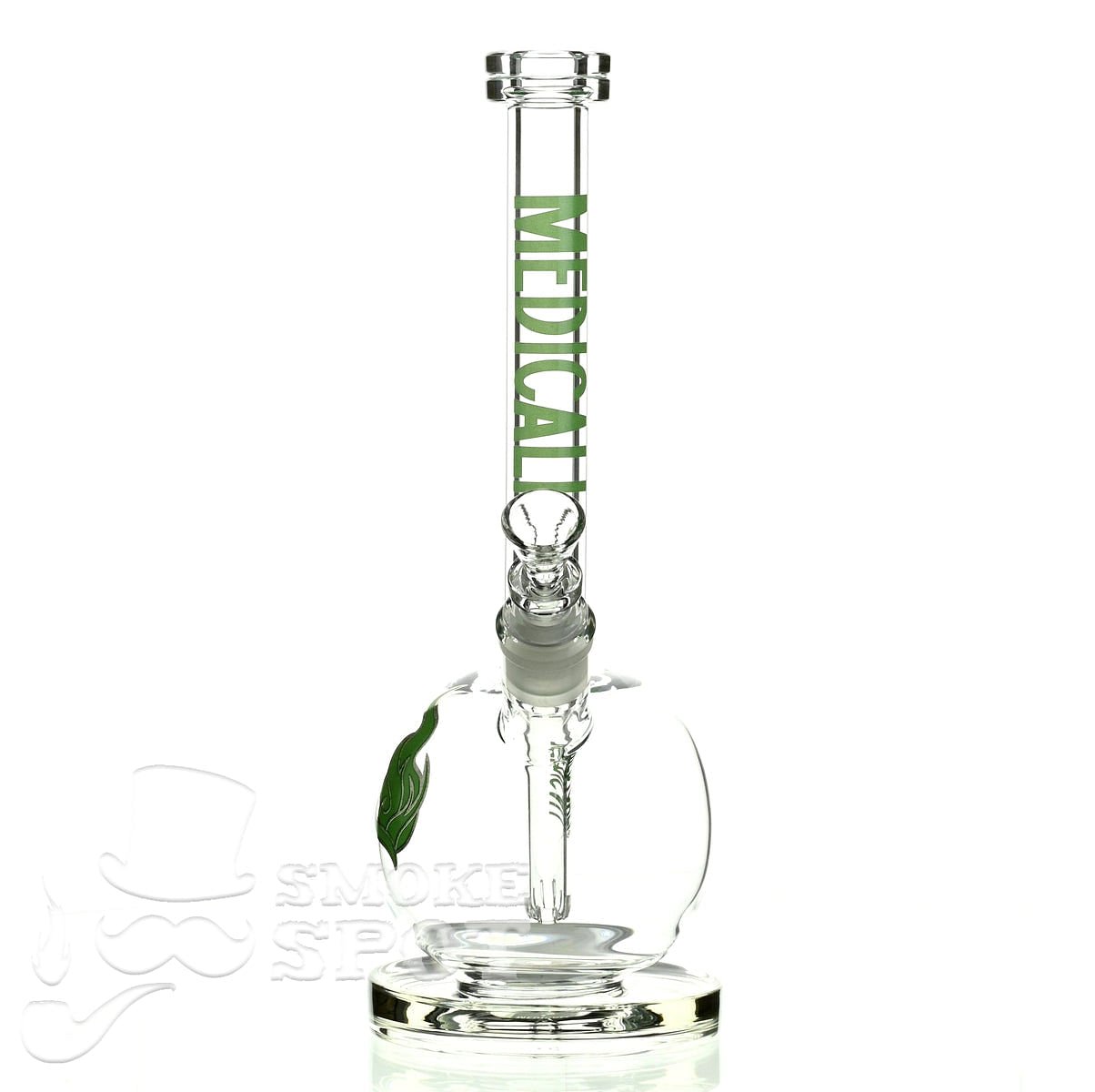 Medicali glass 12 inch bubble beaker - Smoke Spot Smoke Shop