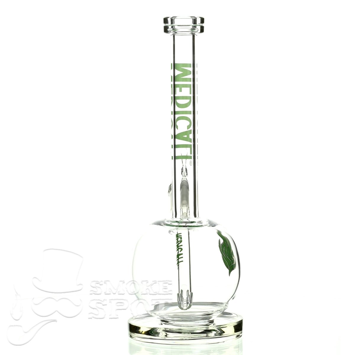 Medicali glass 12 inch bubble beaker - Smoke Spot Smoke Shop
