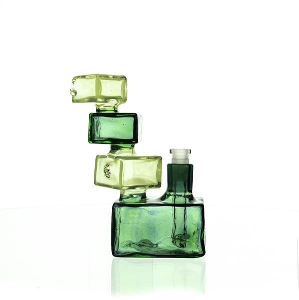 MIKE G GLASS HEISEN DOTE UV AND LIVE OVER BLUE UV ACTIVE - Smoke Spot Smoke Shop