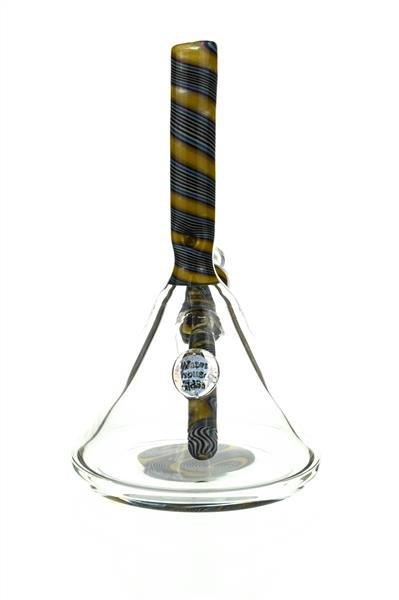 Mini Beaker by waterhouse Glass worked 101 - Smoke Spot Smoke Shop