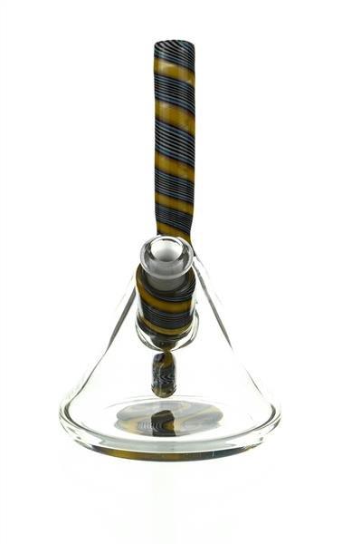 Mini Beaker Bong base and worked glass design by SSV