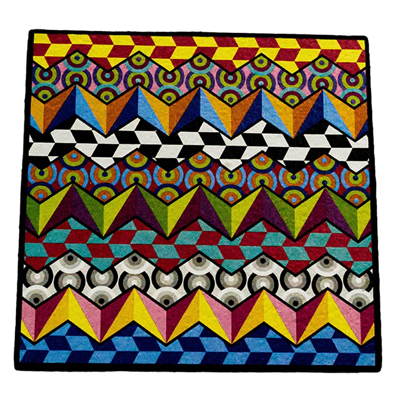 Moodmats 8" Square w/FAB design in full color application - Smoke Spot Smoke Shop