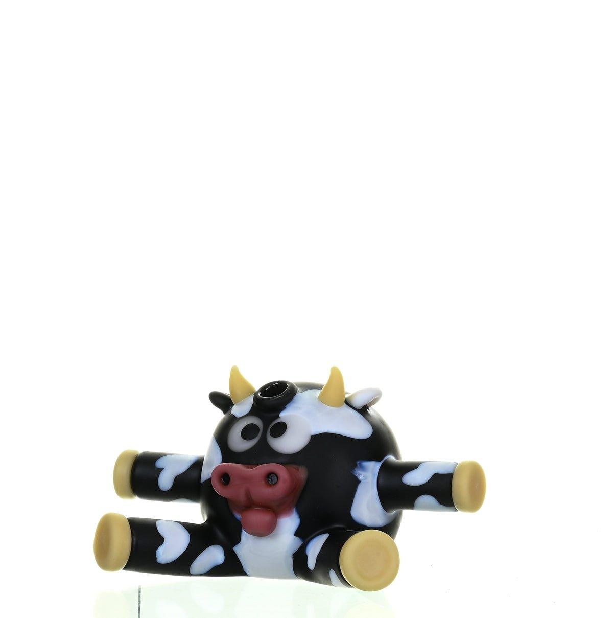 MORRISON GLASS COW BALL RIG - Smoke Spot Smoke Shop