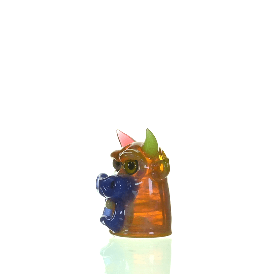 MORRISON GLASS COW PENDANT - SSSS