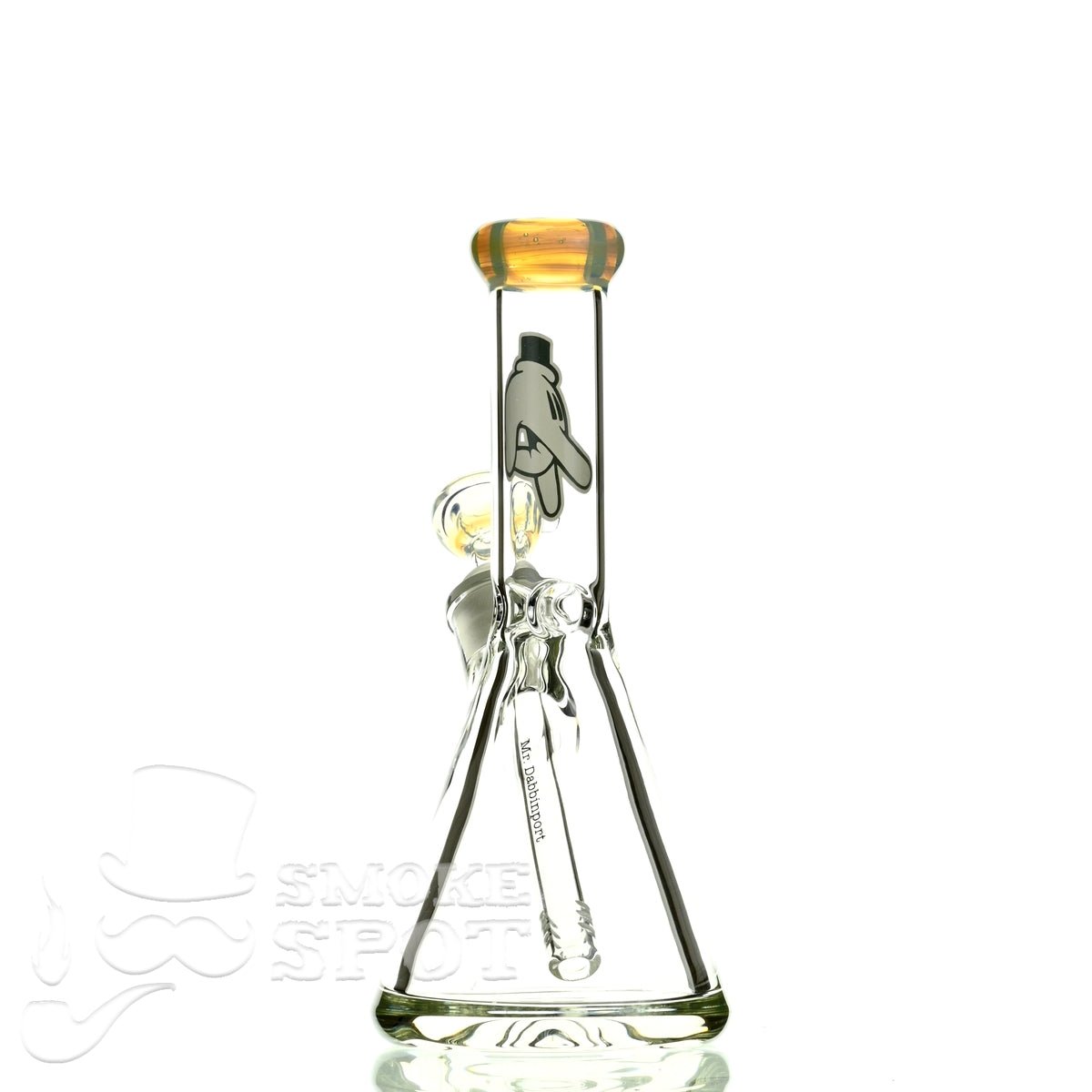 Mr Dabbinport beaker 10 inch 9 mm 38 Ghost white - Smoke Spot Smoke Shop