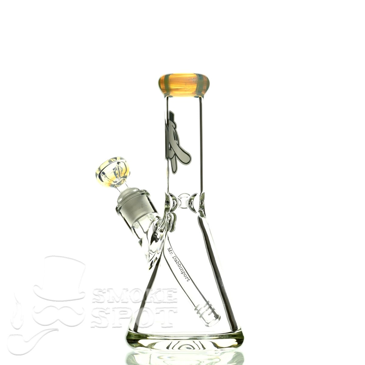 Mr Dabbinport beaker 10 inch 9 mm 38 Ghost white - Smoke Spot Smoke Shop