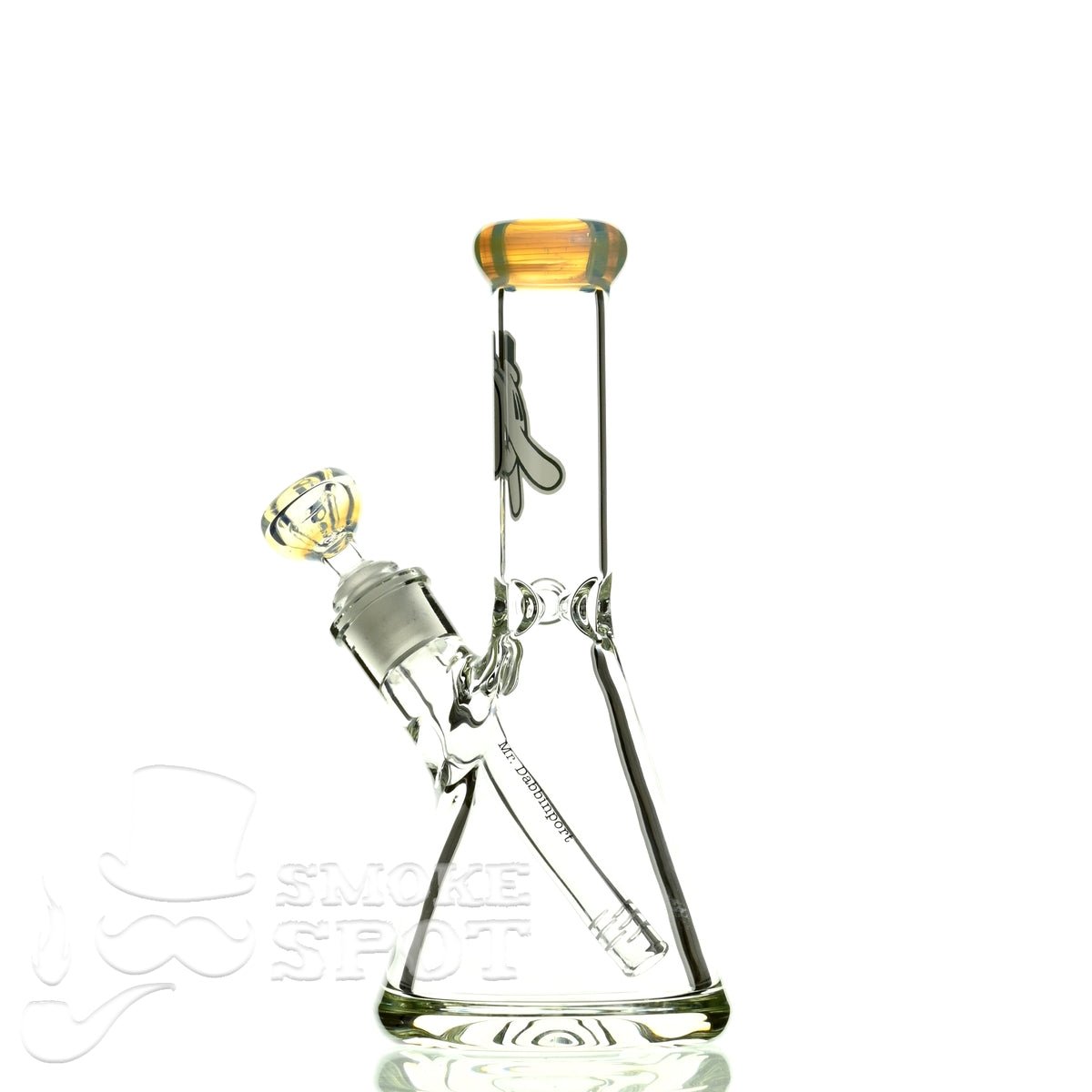 Mr Dabbinport beaker 10 inch 9 mm 38 Ghost white - Smoke Spot Smoke Shop