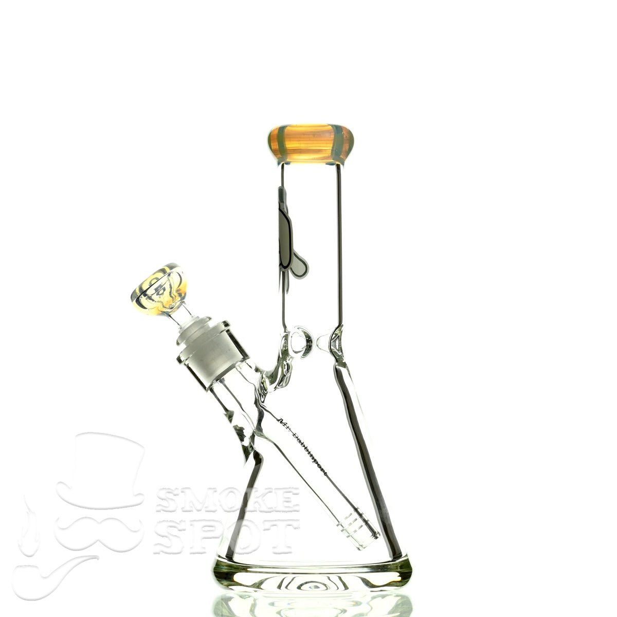 Mr Dabbinport beaker 10 inch 9 mm 38 Ghost white - Smoke Spot Smoke Shop