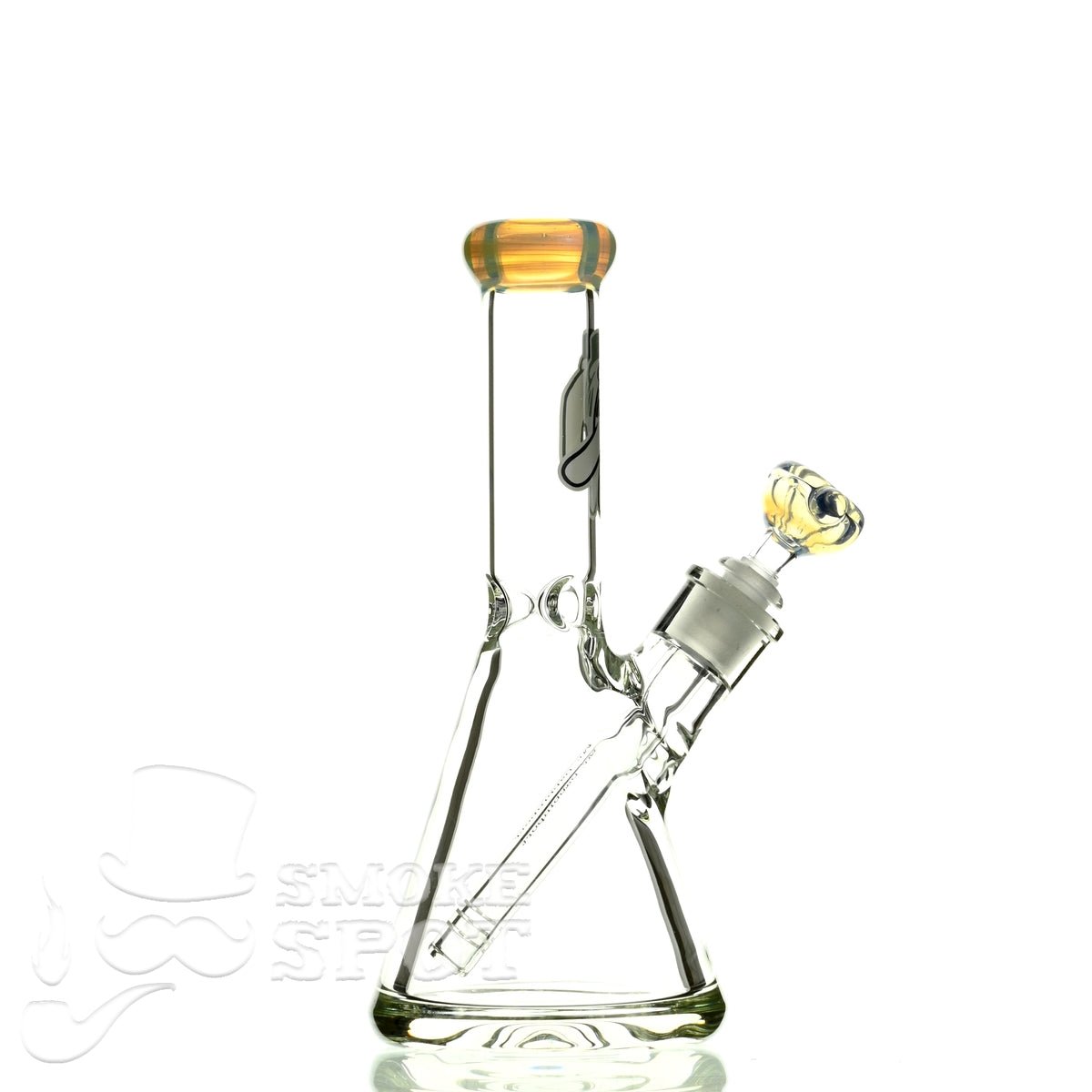 Mr Dabbinport beaker 10 inch 9 mm 38 Ghost white - Smoke Spot Smoke Shop
