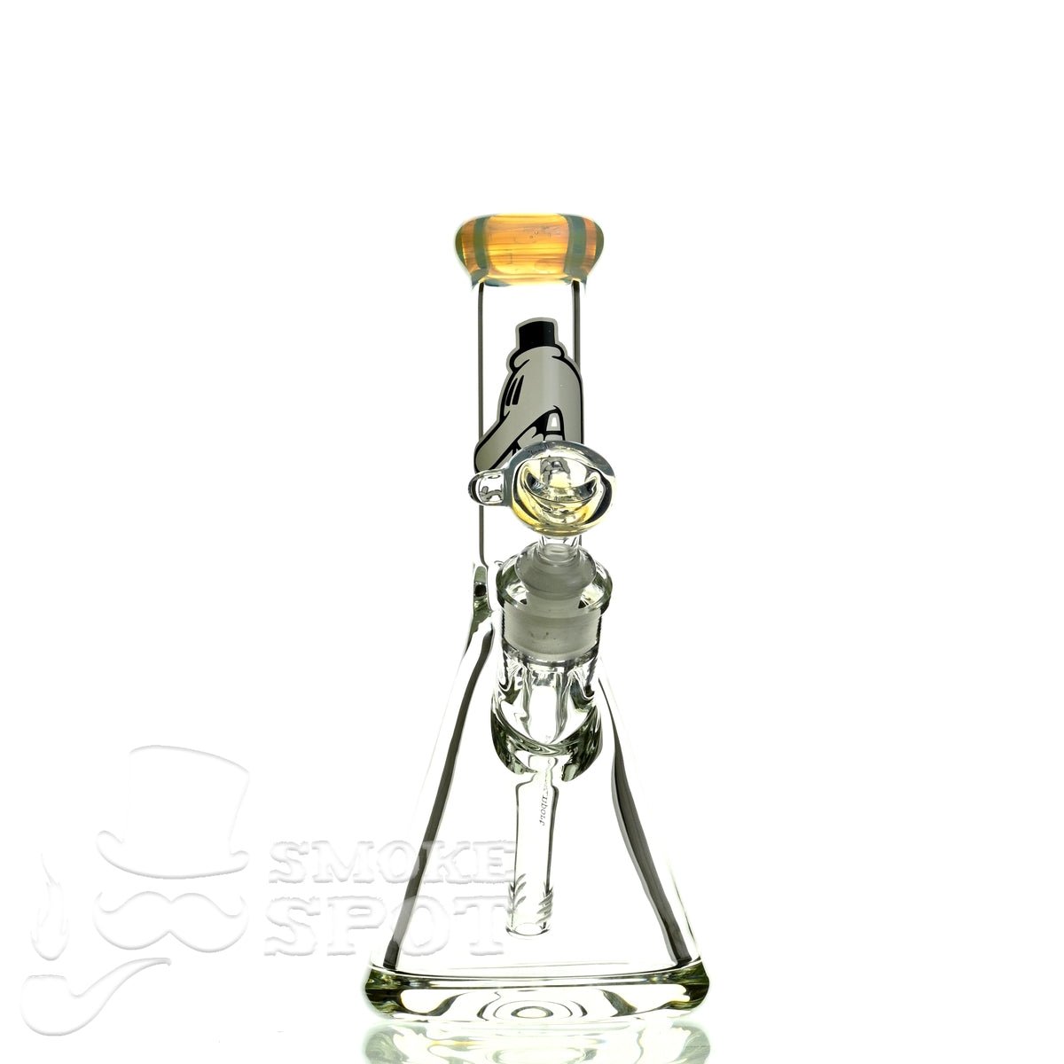 Mr Dabbinport beaker 10 inch 9 mm 38 Ghost white - Smoke Spot Smoke Shop