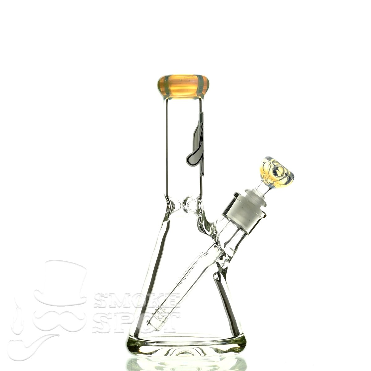 Mr Dabbinport beaker 10 inch 9 mm 38 Ghost white - Smoke Spot Smoke Shop