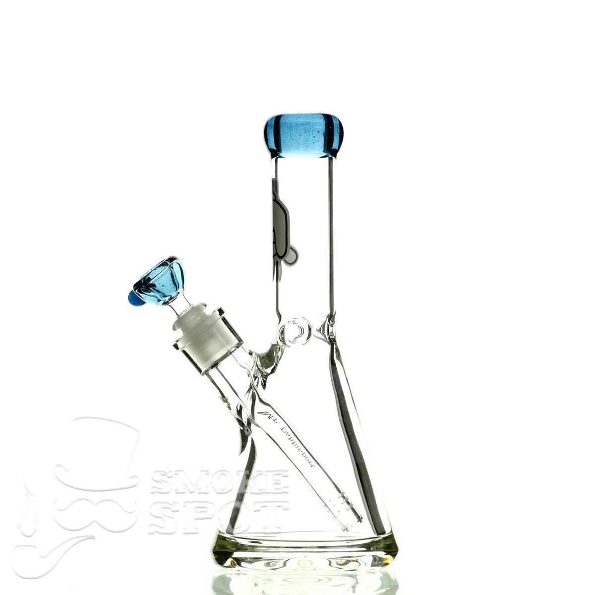 Mr Dabbinport beaker 10 inch 9 mm 38 stardust blue - Smoke Spot Smoke Shop