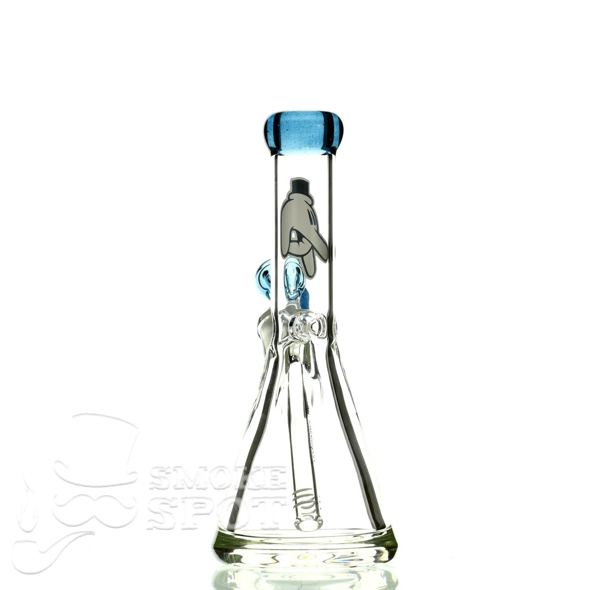 Mr Dabbinport beaker 10 inch 9 mm 38 stardust blue - Smoke Spot Smoke Shop