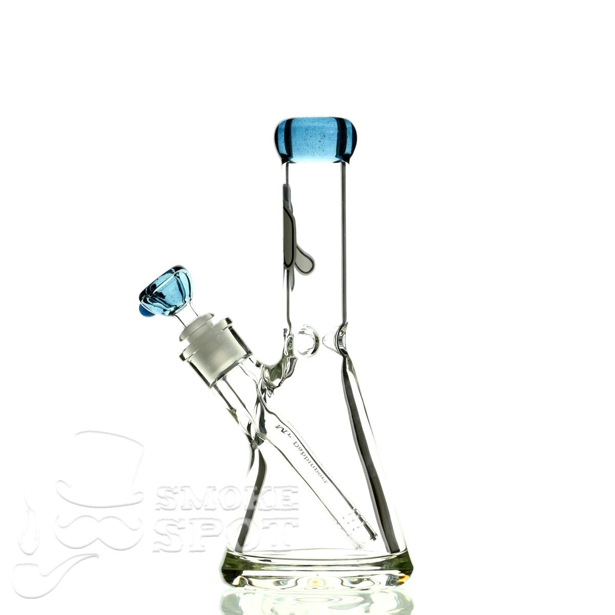 Mr Dabbinport beaker 10 inch 9 mm 38 stardust blue - Smoke Spot Smoke Shop