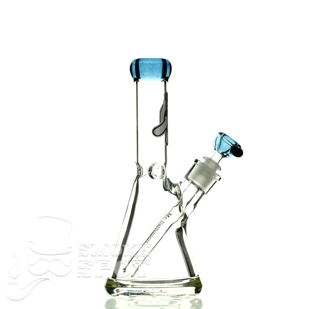 Mr Dabbinport beaker 10 inch 9 mm 38 stardust blue - Smoke Spot Smoke Shop