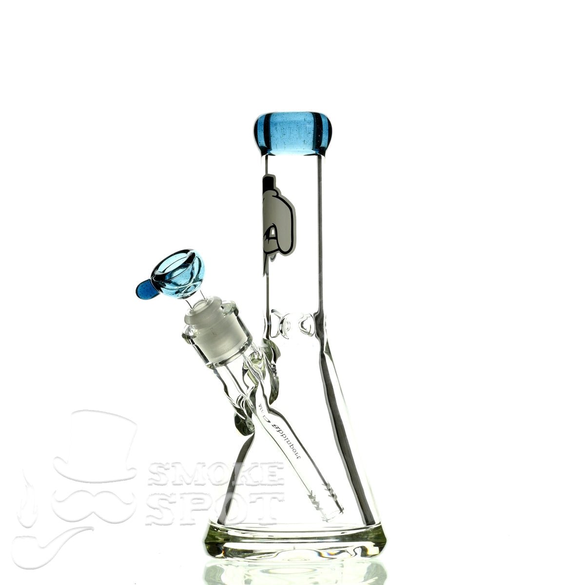 Mr Dabbinport beaker 10 inch 9 mm 38 stardust blue - Smoke Spot Smoke Shop