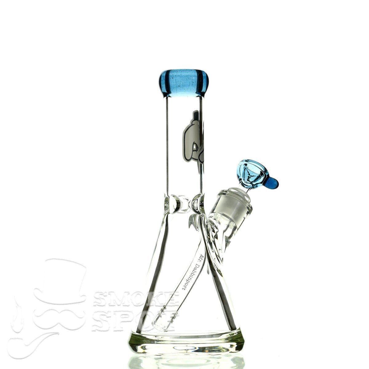 Mr Dabbinport beaker 10 inch 9 mm 38 stardust blue - Smoke Spot Smoke Shop