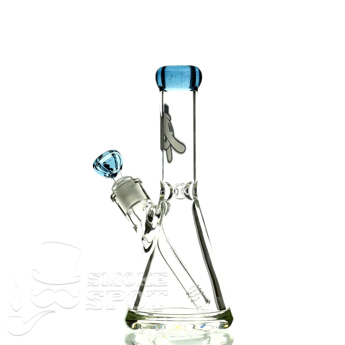 Mr Dabbinport beaker 10 inch 9 mm 38 stardust blue - Smoke Spot Smoke Shop