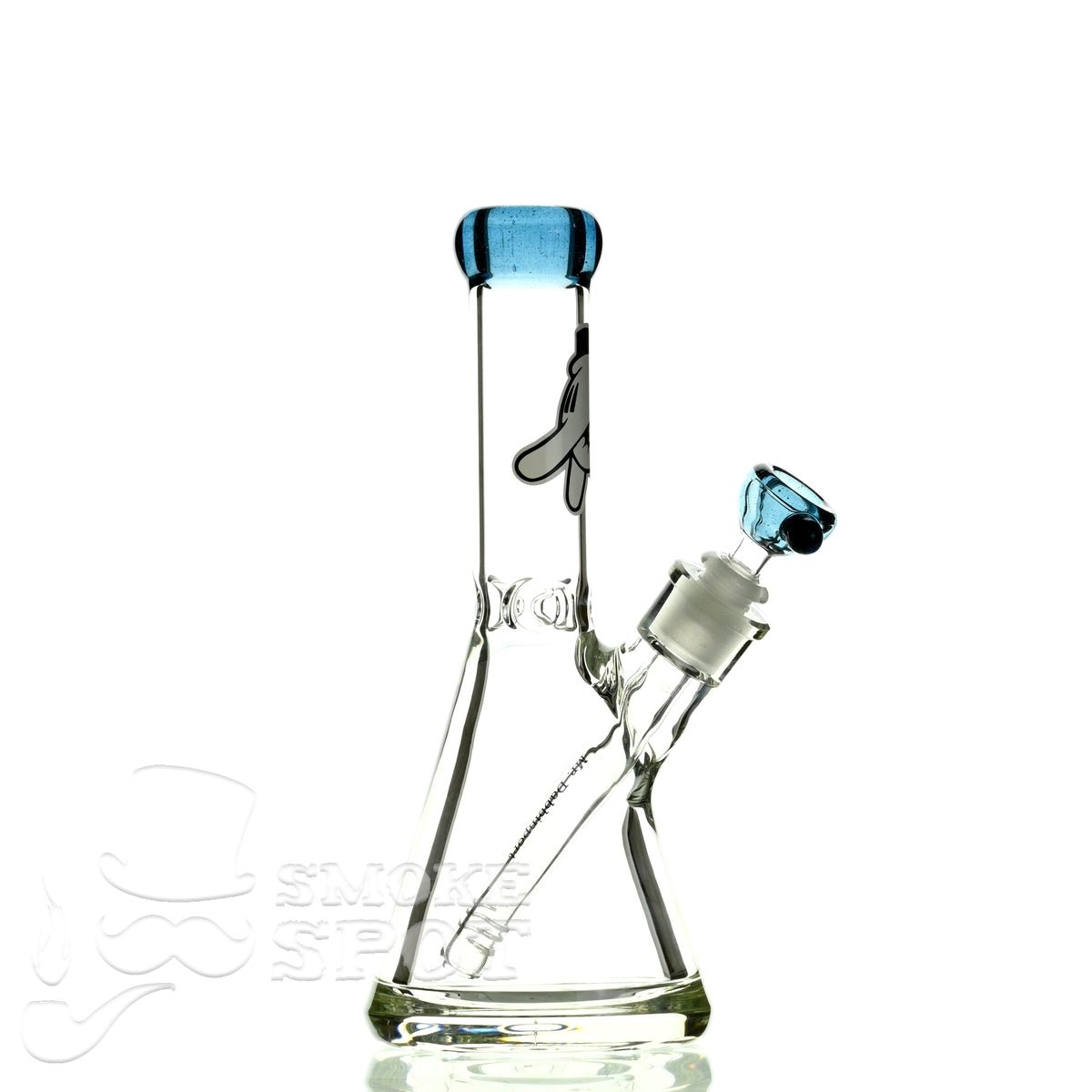 Mr Dabbinport beaker 10 inch 9 mm 38 stardust blue - Smoke Spot Smoke Shop